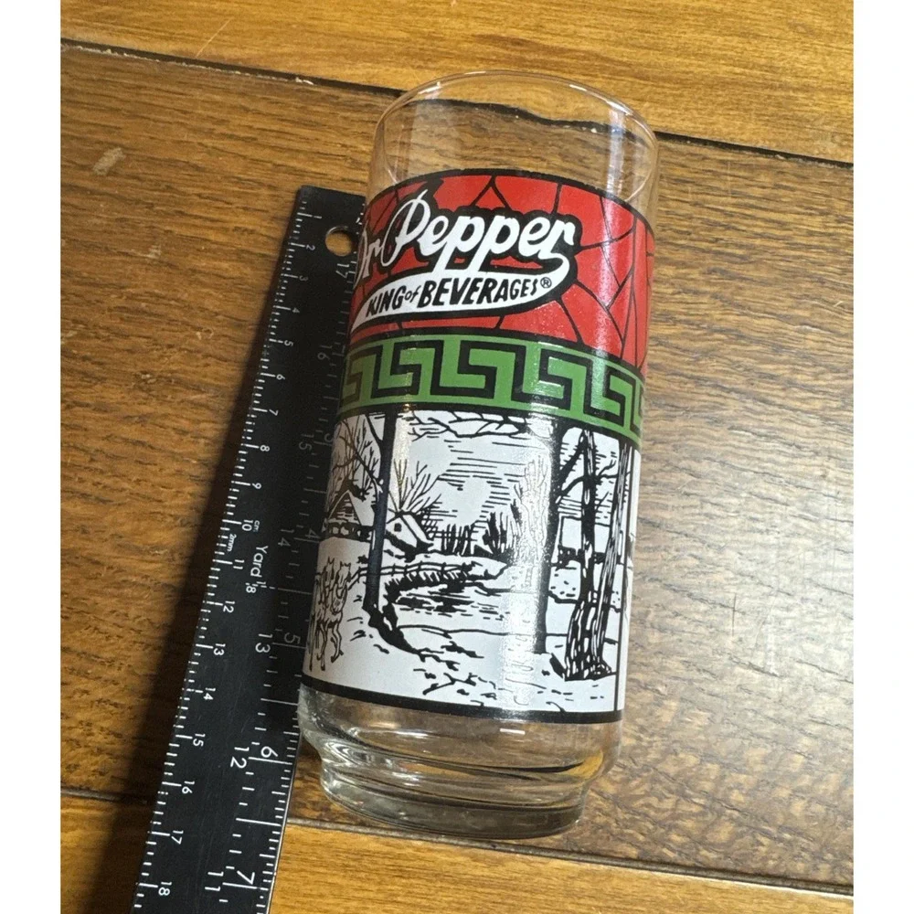 Dr. Pepper Dairy Queen Drinking Glass 1979‎ King of Beverages